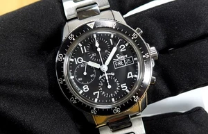SINN 41 mm 103 unidades Cronógrafo AUTOMÁTICO 103.031 Correa de acero ¡JUEGO COMPLETO! - Imagen 1 de 11