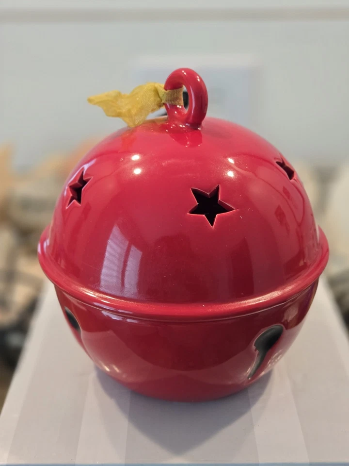 Campana de trineo Scentsy calentador tamaño completo con caja - retirado - Navidad Foto 1 de 2