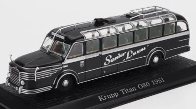 MODELLINO STATICO ATLAS KRUPP O80 TITAN AUTOBUS SENIOR LUXUS 1951 SCALA 1/72 - Immagine 1 di 4
