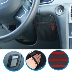 Bolsa de almacenamiento para teléfono interior de coche organizador adhesivo accesorios universal - Imagen 1 de 8