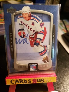 2005-06 UD #63 Jaromir Jagr ROOKIE UPDATE NEW YORK RANGERS 