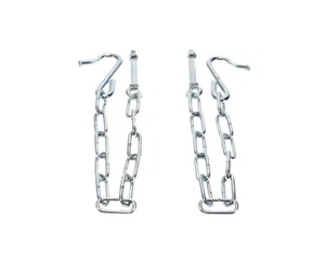 Tailgate Chains LH/RH Pair 41-53 Chevy GMC Stepside Pickup - Picture 1 of 3