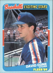 1989 Fleer Exciting Stars New York Mets Baseball Card #8 David Cone
