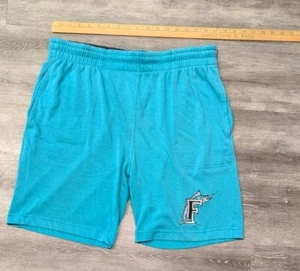 Vintage Starter MLB Baseball Miami Florida Marlins Sweat Gym Shorts large - Picture 1 of 10