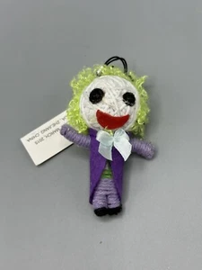 The Joker Multicolor Handmade String Doll Vintage Keychain - Picture 1 of 4