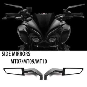 For YAMAHA MT07 MT09 SP MT10 SP Motorcycle Mirrors Stealth Winglets Mirror Kits - Bild 1 von 6