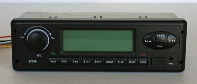 Radio de tractor para excavadora Kubota KX080 AM/FM/WB/USB/entrada auxiliar/Bluetooth Foto 1 de 4