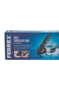 Ferrex 85 mm Mini Kreissäge mit ergonomischem Griff - Ideal für Heimwerker & Basteln - Bild 1 von 5