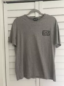 Emporio Armani EA7 T-Shirt Sweatshirt Herren grau - Bild 1 von 4