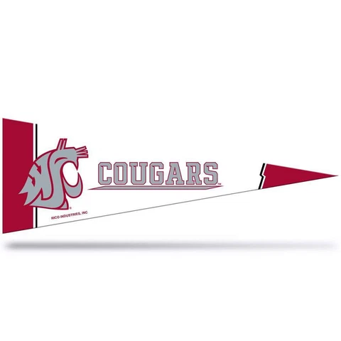 Washington State Cougars Middle Man Pennant - 14.25" x 5" Cover