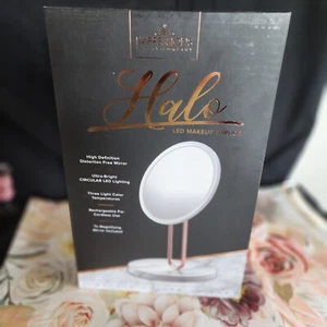 Impressions Vanity LED Makeup Mirror "Halo" BRAND NEW 7x - Picture 1 of 14