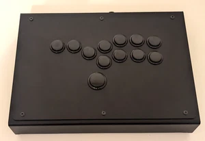 Arcade Fight Stick, Hitbox layout, Steel Case, Brook Wireless PCB PS4/PS3/SW/PC - Picture 1 of 7
