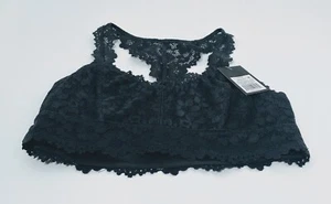Art Class Girls' All Over Lace Charcoal Bralette Bra Black - Sizes S, M, L & XL - Picture 1 of 4