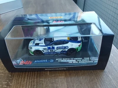 1:43 Minichamps Aston Martin V8 Vantage, 24h Nürburgring 2009 limitiert in OVP - Bild 1 von 4
