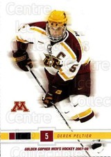 2007-08 Minnesota Golden Gophers #17 Derek Peltier