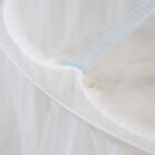 (White)Breathable Round Canopy Lace Princess Style Mosquito Net Bed Curtain