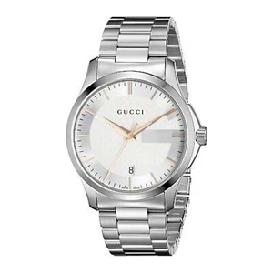 Gucci YA126442 G-Timeless 38MM Men's Stainless Steel Watch - Picture 1 of 1