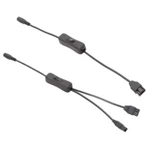 DC5.5x2.1mm to 4Pin PC Fan Power Adapter Cable for PC Case Fans Power Supply - Afbeelding 1 van 9