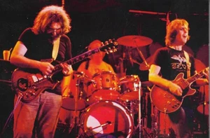 Jerry Garcia & Bob Weir Post Card * by Jay Blakesberg (2016) Grateful Dead - Picture 1 of 2
