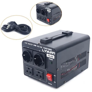Convertitore Convertitore di Tensione Trasformatore 220V a 110V Step Up/Down Converter - Foto 1 di 12