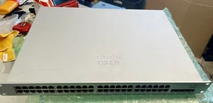 Cisco Meraki MS225-48LP-HW 48x Gigabit Ethernet PoE 4x 10G SFP Switch UNCLAIMED - Picture 1 of 3