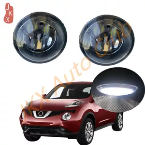 Pair Front Fog Light Driving Lamps LED Bulb Assembly For Nissan Juke 2011-2014 - Foto 1 di 9