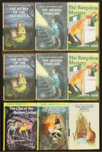 NANCY DREW ~ 9 ILLUS HC MYSTERIES FOR THE YOUNG AND OLD ~ UNDER $2.50 PER BOOK! - Picture 1 of 1
