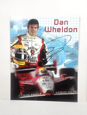 Dan Wheldon Signed Formula 1 Racing Promotional Photo 8" x 10" - Image 1 of 4