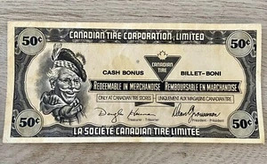 Canadian Tire Money 1989 - Picture 1 of 2