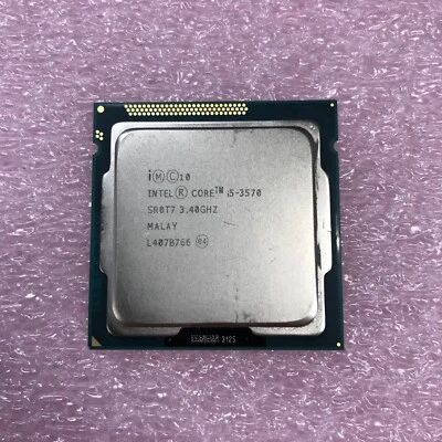 Intel Core i5-3570 3.40GHz Quad-Core CPU Processor SR0T7 LGA1155 Socket - Image 1 of 4