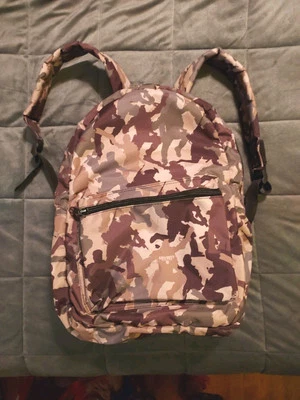Mochila Call Of Duty Camuflaje Ejército Hombres Patrón Beige Marrón Foto 1 de 4