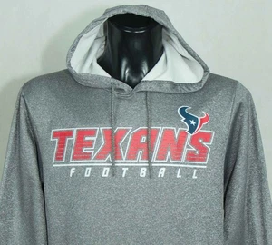.. MAJESTIC MENS ACTIVEWEAR HOODY HOUSTON TEXANS SIZE M EXCL - Picture 1 of 6