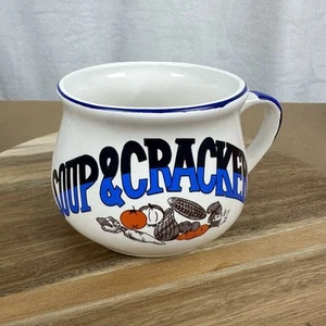 Taza/tazón/taza grande vintage de los 80 $ galletas saladas - Imagen 1 de 12