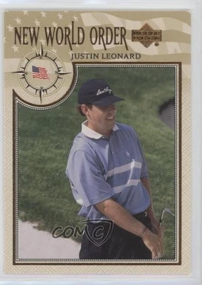 2002 Upper Deck New World Order Justin Leonard #80 - Image 1 of 2