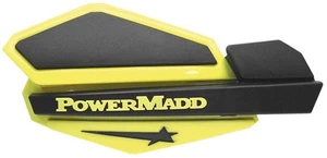 Powermadd 34206 Star Series Handguards - SUZ Yellow/Black - Picture 1 of 3