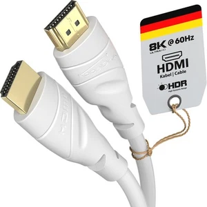 – 8K / 4K HDMI Cable 2.1 – 5m & More HDMI Cables (0.15m–22.5m) - Picture 1 of 5