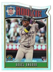 ADAEL AMADOR Rockies ~ 2025 Bowman Chrome Rookie of the Year Favorites ~ FREE SH - Picture 1 of 1