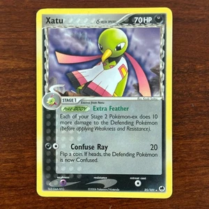 Xatu 25/101 Non Holo Rare EX Dragon Frontiers Pokemon Card - Picture 1 of 2
