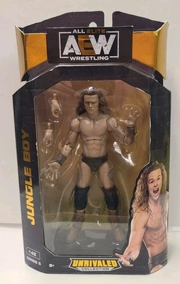 NUEVA Figura de Acción Jazware AEW Jungle Boy Colección Inigualable 6" Foto 1 de 2
