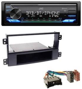 JVC Bluetooth DAB USB MP3 Autoradio für Hyundai Sonata NF 02-05 schwarz - Bild 1 von 8