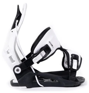 FLOW Alpha White Stormtrooper Snowboardbindung XL - Bild 1 von 4