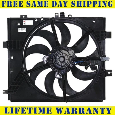New Engine Cooling Fan Assembly For 2012-2019 Nissan Versa Versa Note 1.6L - Image 1 of 4