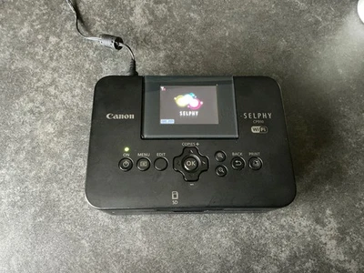 Canon SELPHY CP910 Compact Photo Printer - Wi-Fi/AirPrint  Dye Sublimation Black - Image 1 of 4