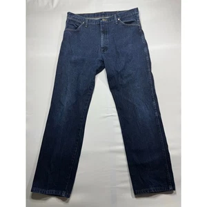 Pantalones de mezclilla Wrangler para hombre 13MSEDD corte vaquero edición plateada - talla 36x32 (36x31) - Imagen 1 de 4