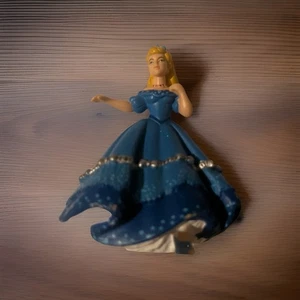 DE COLECCIÓN PAPO 2003 PRINCESA DE CUENTO DE HADAS REAL con VESTIDO AZUL 3,5"" PVC - FIGURA - Imagen 1 de 4