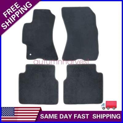 2005 2006 2007 2008 2009 Fits Subaru Legacy /Outback Floor Mats Carpet Velour 4x - Image 1 of 4
