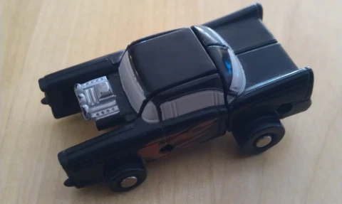 Transformers G1 1989 Big Daddy MICROMASTER Hot Rod Patrol amb Cover
