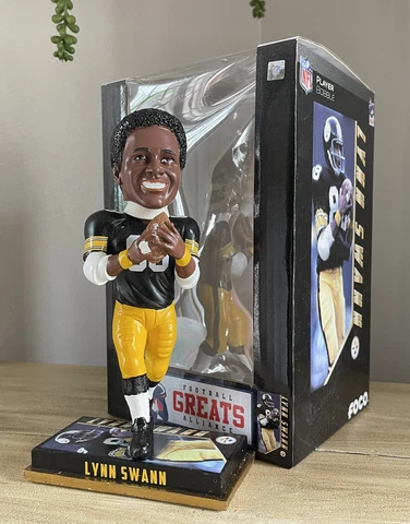 LYNN SWANN Pittsburgh Steelers NFL "Legends of the Gridiron" Bobblehead NIB! Cover