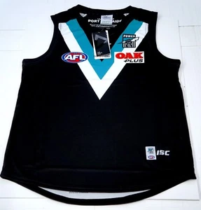 PORT ADELAIDE AFL JUMPER GUERNSEY - SIZE LARGE HOME JERSEY - Picture 1 of 3