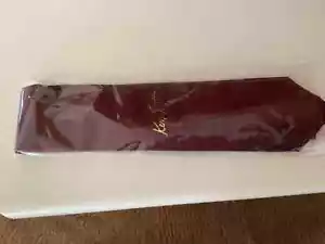 CRAVATTA KEN SCOTT 100% PURA SETA ROSSA MADE IN ITALY-AUTENTICA - Foto 1 di 5